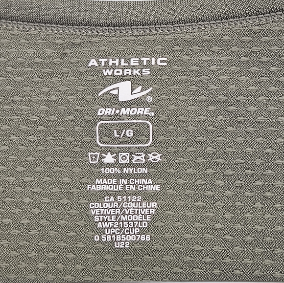 Athletic Works Racer Back Tank Top - Size US L - Picture 5 of 5